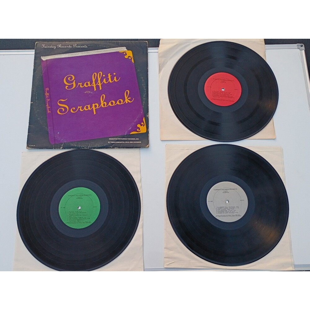 Various – Graffiti Scrapbook 3xLP Record 1968 Fairway Records Oldies 33⅓ RPM